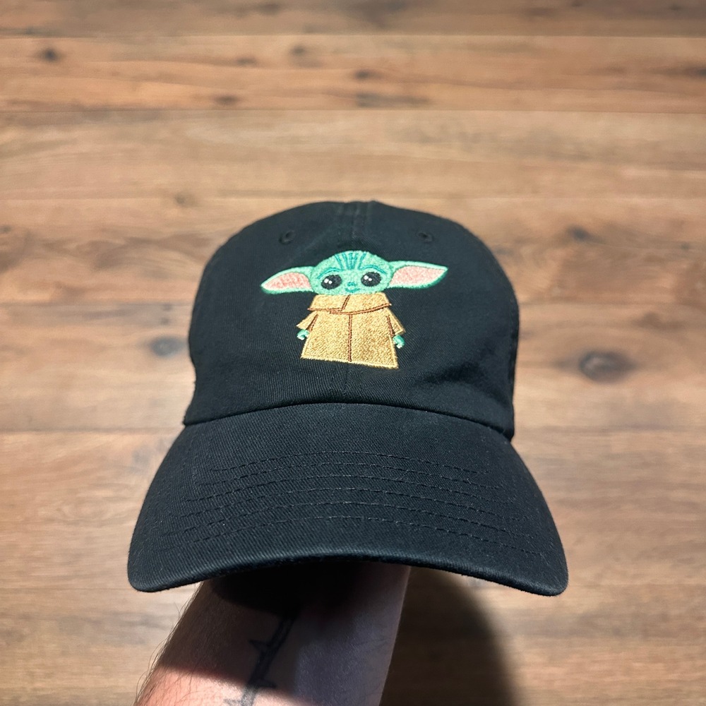Star Wars Black Grogu‎ Baby Yoda Baseball Hat Unisex OSFM